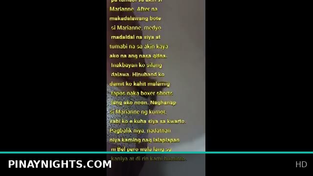 Hot Tagalog Threesome with Marianne and Bel Enjoying Wild Passion Together